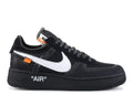 Off White X Air Force 1 Low Black Sneakers