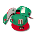 New Era 59FIFTY Mexico World Baseball Classic Hat Green, Red