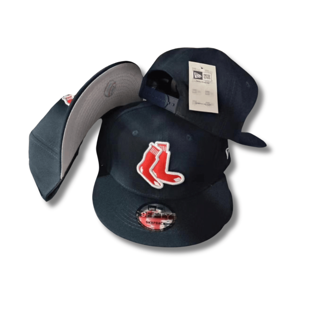 New Era Boston Red Sox Navy Blue Snapback Cap