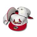 St. Louis Cardinals White and Red Snapback Cap