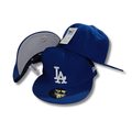 Los Angeles Dodgers 59FIFTY with Classic Logo Royal Blue Cap