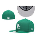Los Angeles Dodgers Classic Cap - Green with White Logo