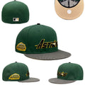Houston Astros Astrodome Commemorative Hat with Tan Undervisor - Forest Green