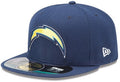 Los Angeles Chargers NFL Fitted Hat with Lightning Bolt Logo - Classic Navy