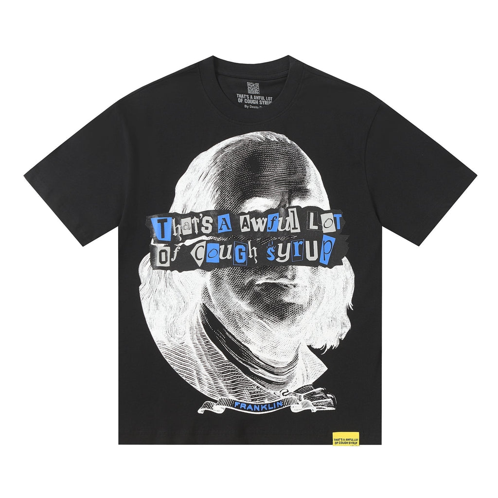 THAT'S A AWFUL LOT OF COUGH SYRUP Portrait Graphic T-Shirt — front