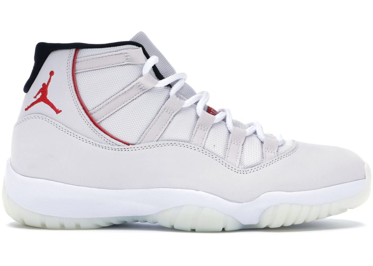 Jordan 11 Retro Platinum Tint Sneakers
