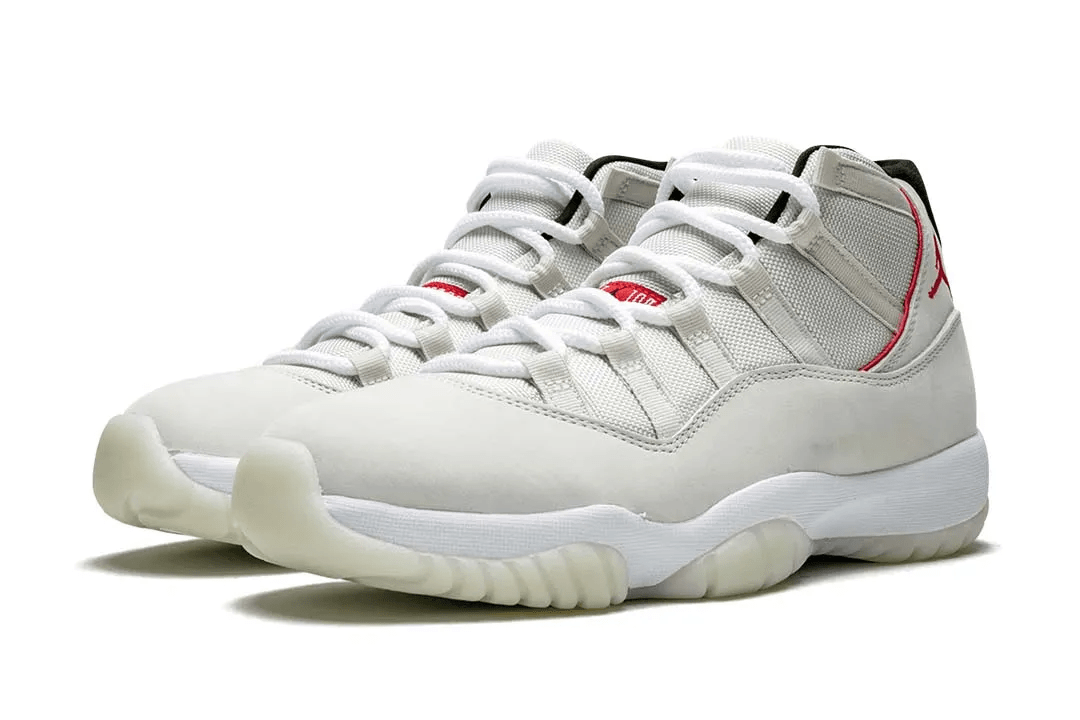 Jordan 11 Retro Platinum Tint Sneakers