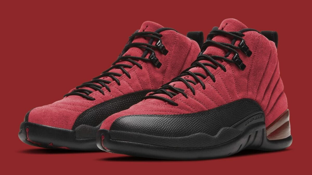 Jordan 12 Retro Reverse Flu Game Sneakers