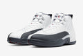 Jordan 12 Retro White Dark Grey Sneakers