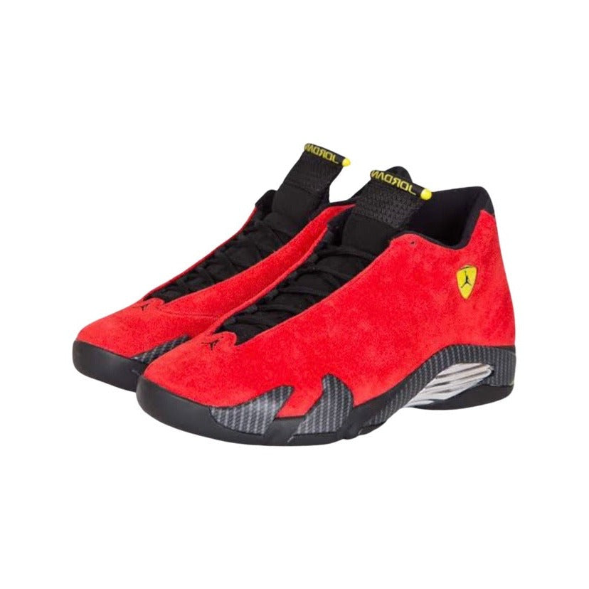 Jordan 14 Ferari Red Sneakers