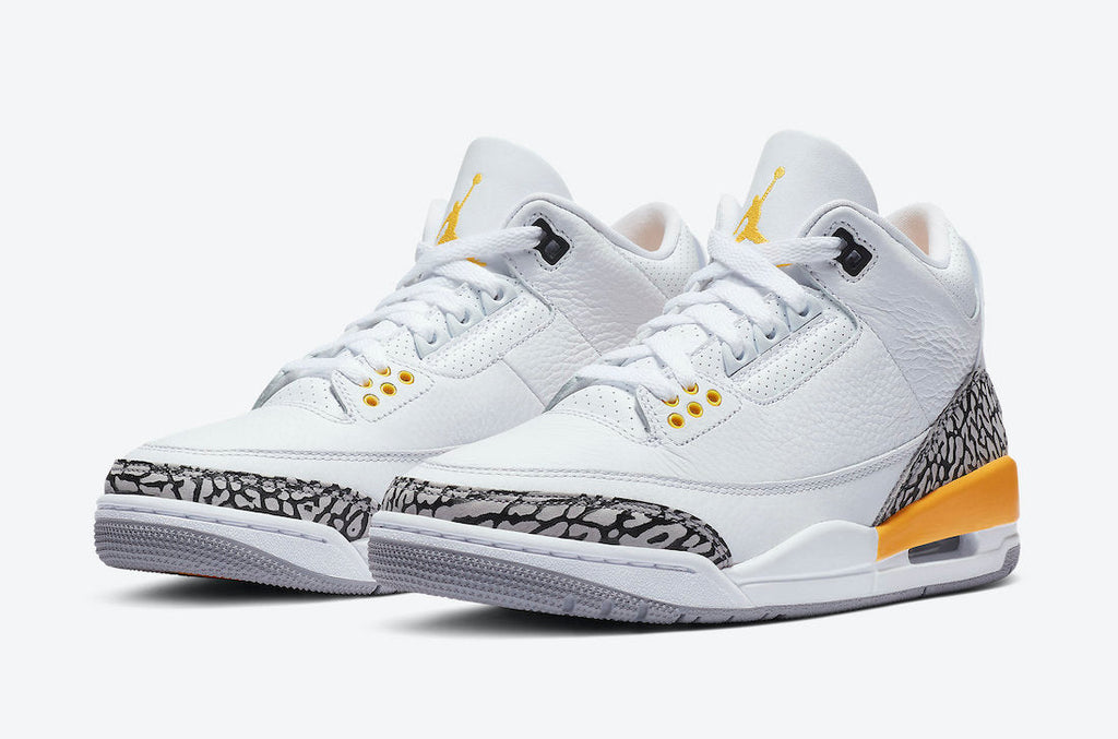 Jordan 3 Lazer Orange Sneakers
