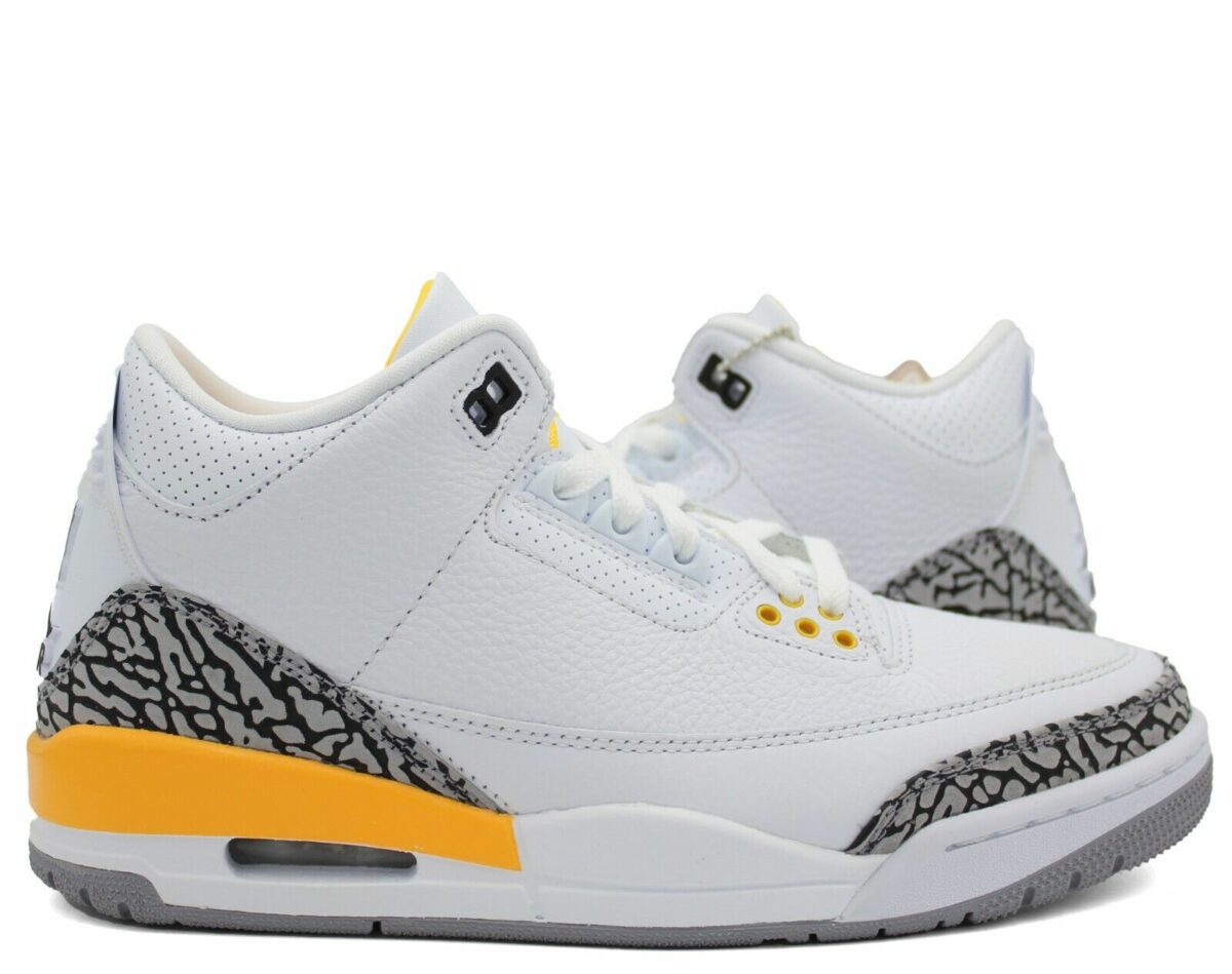 Jordan 3 Lazer Orange Sneakers