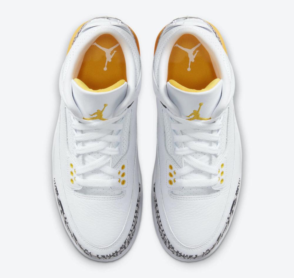 Jordan 3 Lazer Orange Sneakers