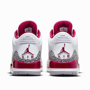 Jordan 3 Retro Cardinal Red Sneakers