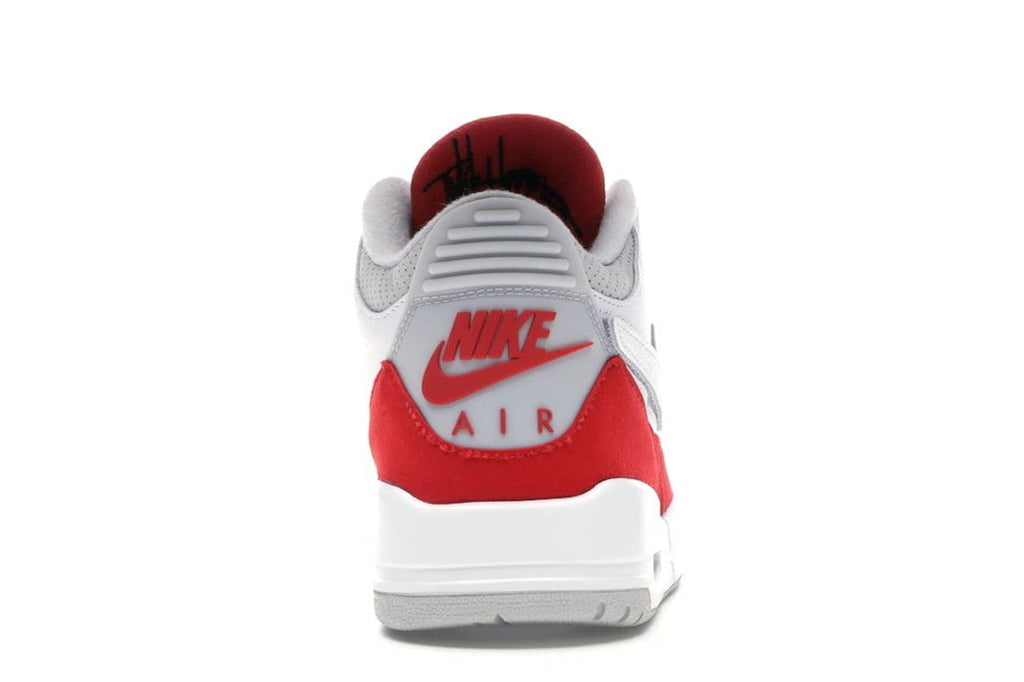 Jordan 3 Retro Tinker White University Red Sneakers