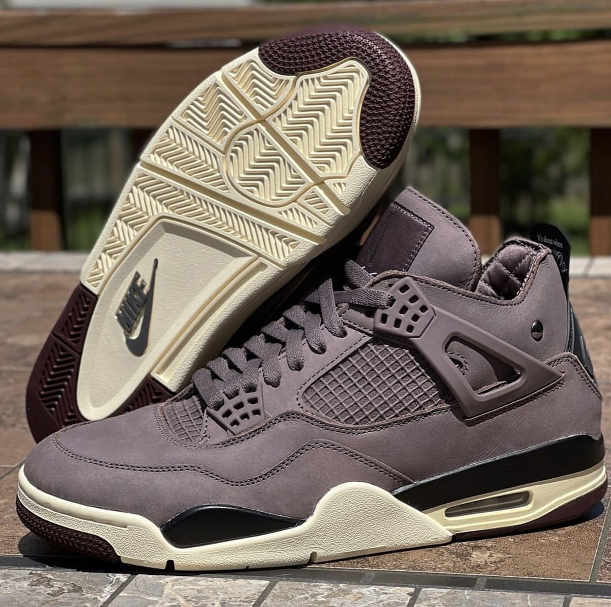 Jordan 4 Retro A Ma Maniére Violet Ore Sneakers