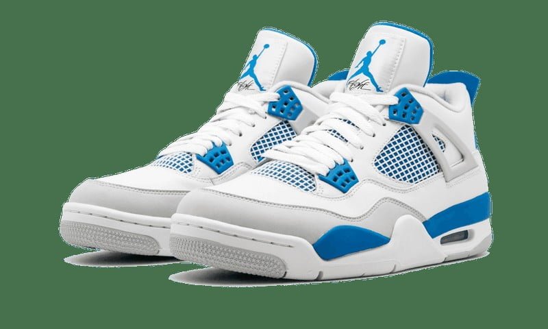 Jordan 4 Retro Golf Military Blue Sneakers