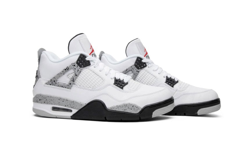 Jordan 4 Retro Golf White Cement Sneakers