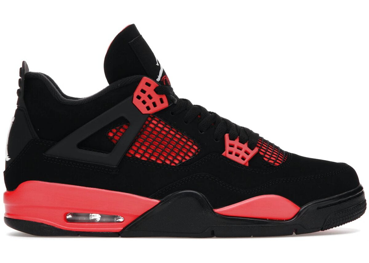 Jordan 4 Retro Red Thunder Sneakers