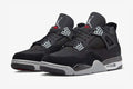 Jordan 4 Retro SE Black Canvas Sneakers