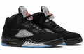 Jordan 5 Retro Black Metallic Sneakers