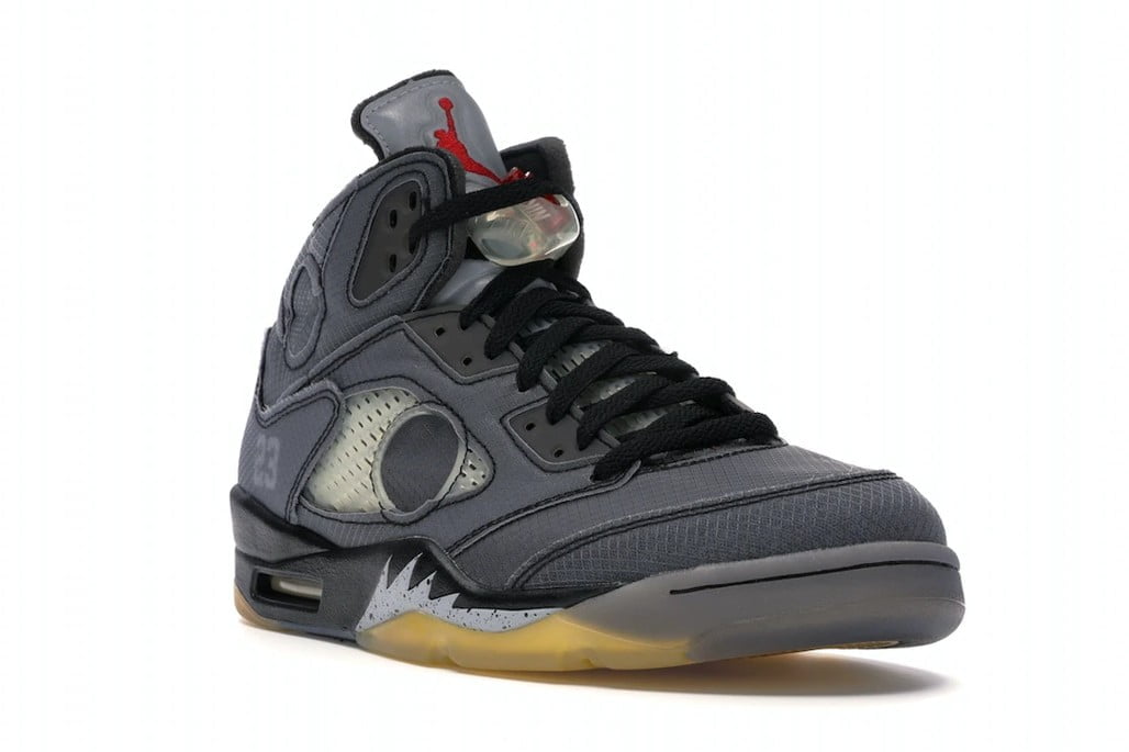 Jordan 5 Retro Off-White Muslin Sneakers