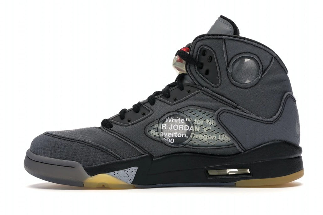 Jordan 5 Retro Off-White Muslin Sneakers