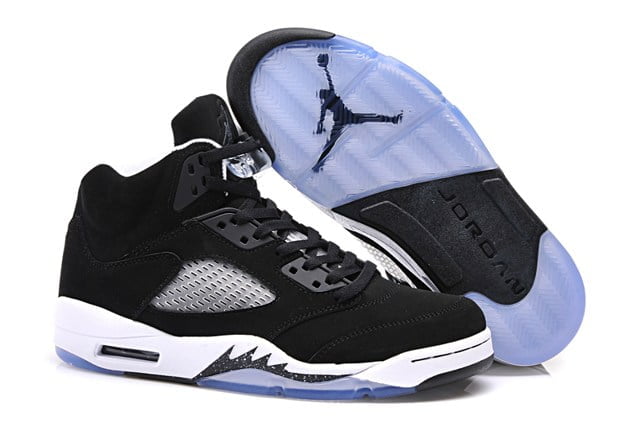 Jordan 5 Retro Oreo Black White Cool Gray Sneakers