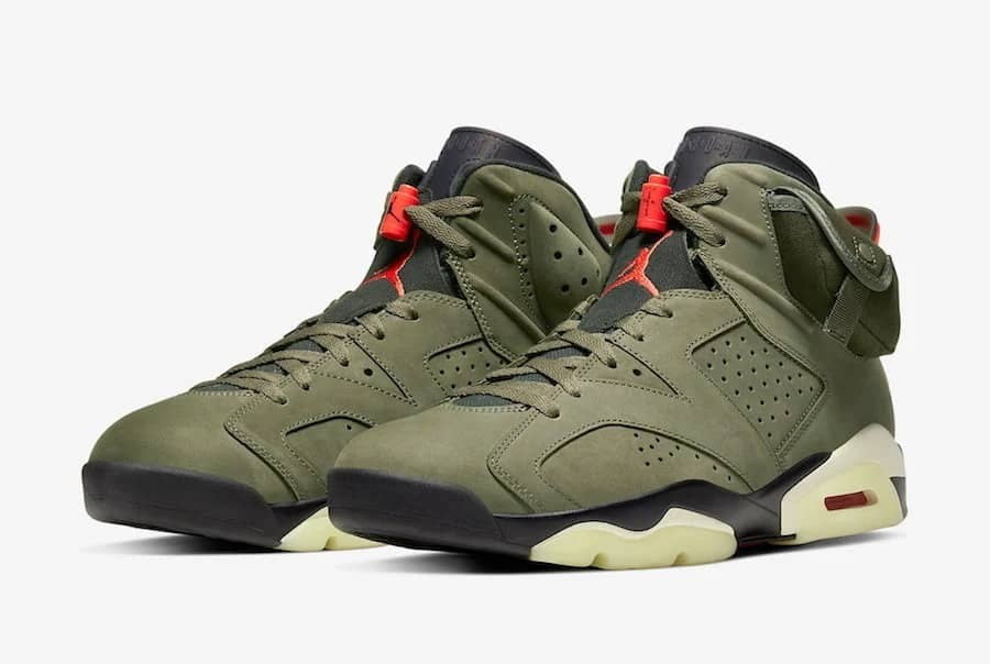 Jordan 6 Retro Travis Scott Sneakers