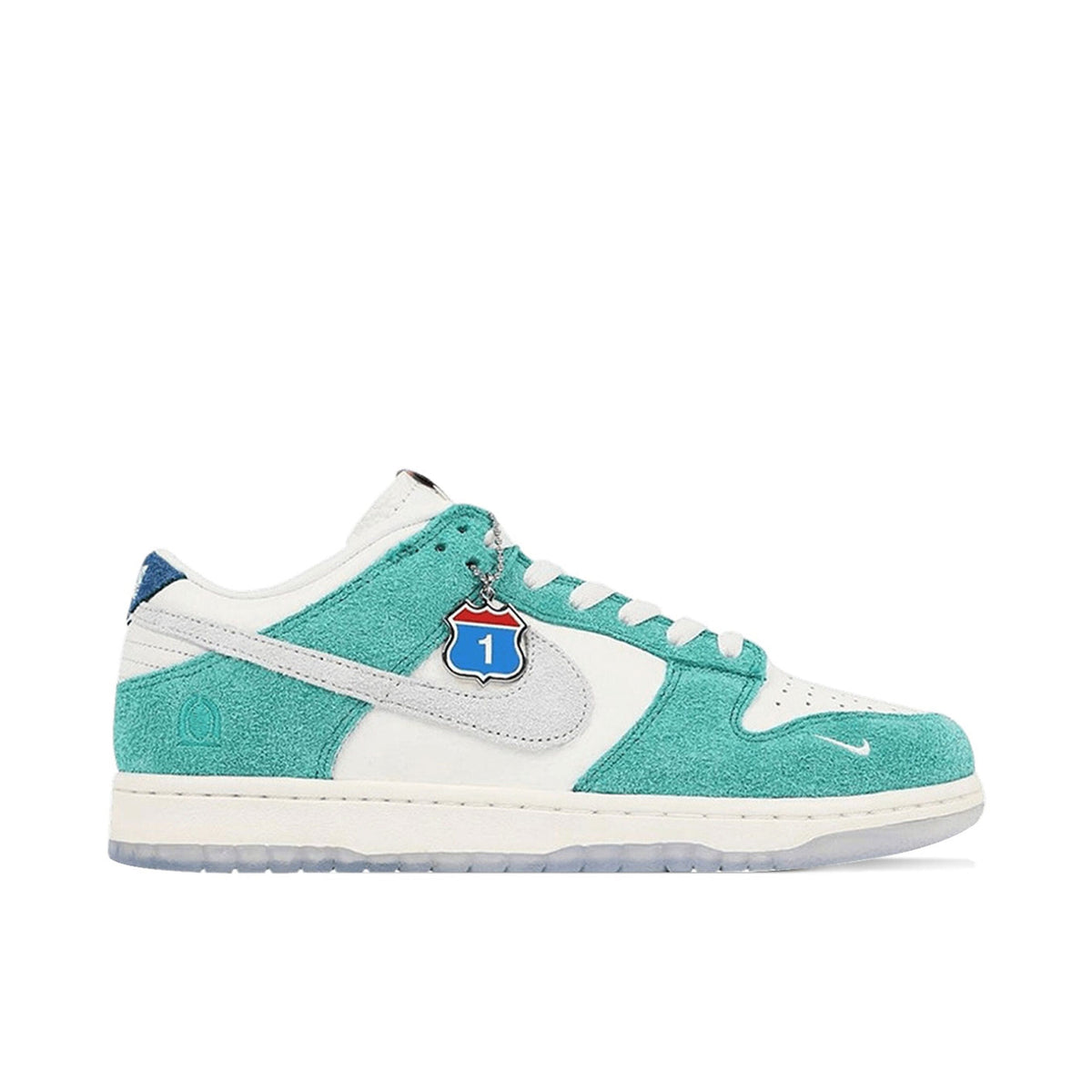 Kasina x Nike Dunk Low Road Sign Sneakers