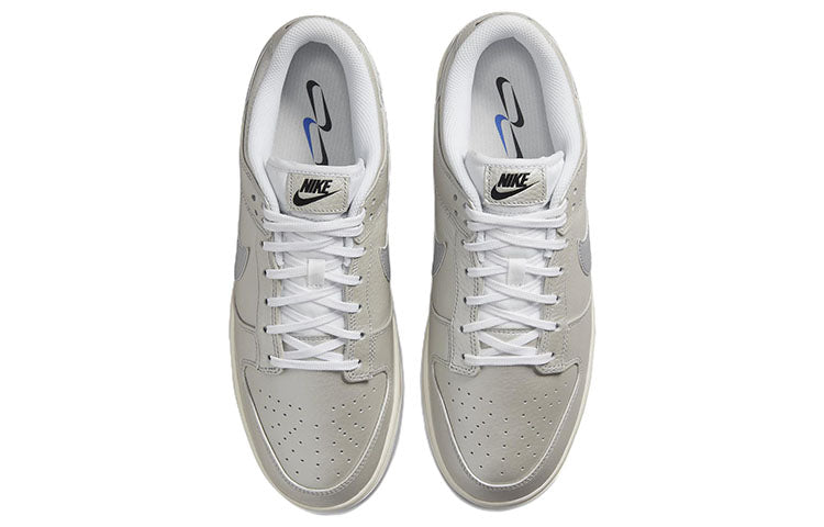 Nike Dunk Low Metallic Silver Sneakers
