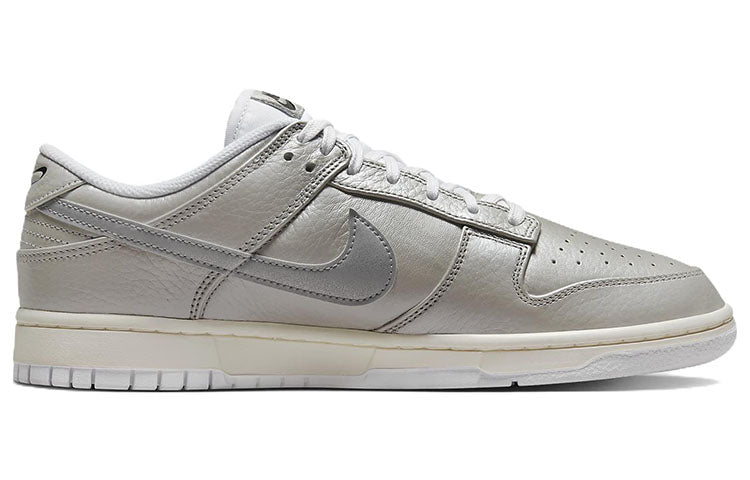 Nike Dunk Low Metallic Silver Sneakers