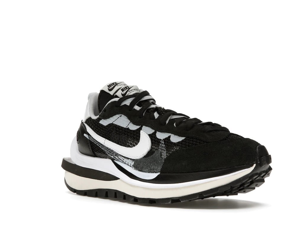 Nike Vaporwaffle sacai Black White Sneakers