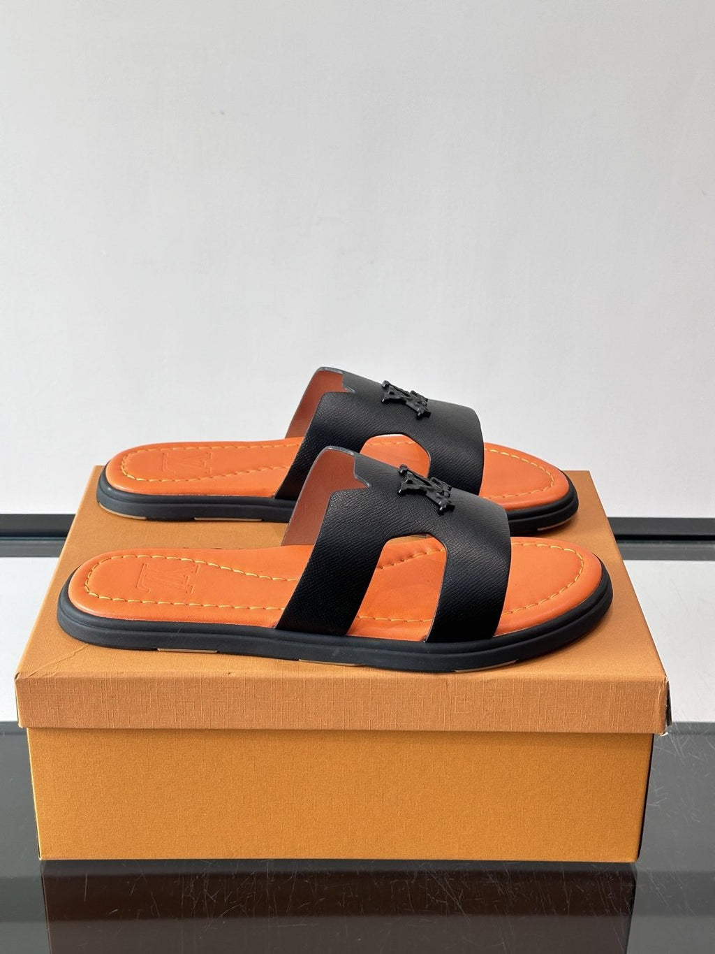 Louis Vuitton Isola Monogram Slide Sandals — side