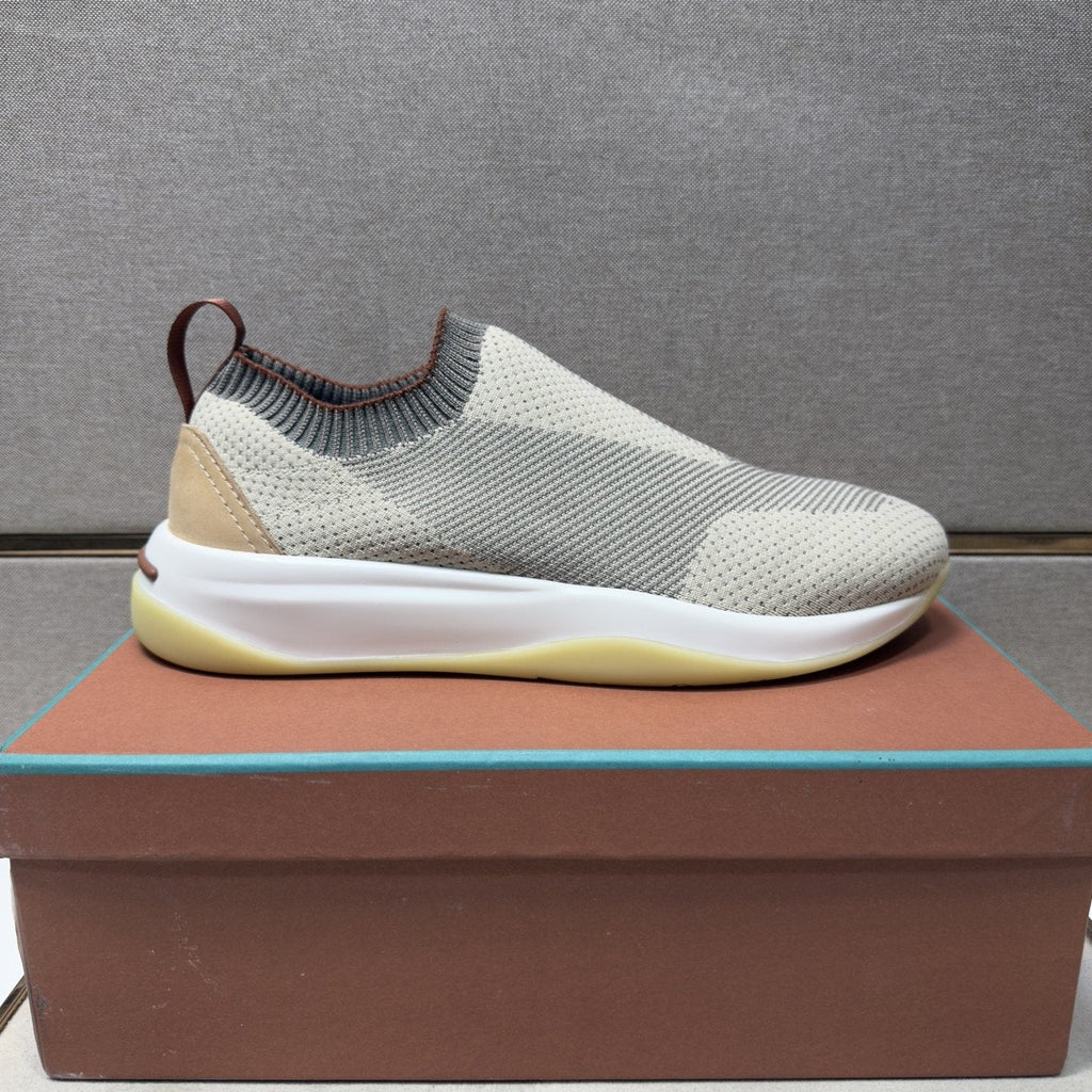 Men’s Knit-Look Slip-On Sneakers — hero