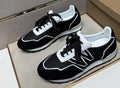 J.M. Weston Black and White Panel Sneakers — hero