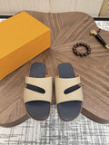 Loro Piana Cross-Strap Slide Sandals — hero